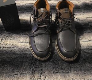 Clarks Dark Brown Chukka Boots